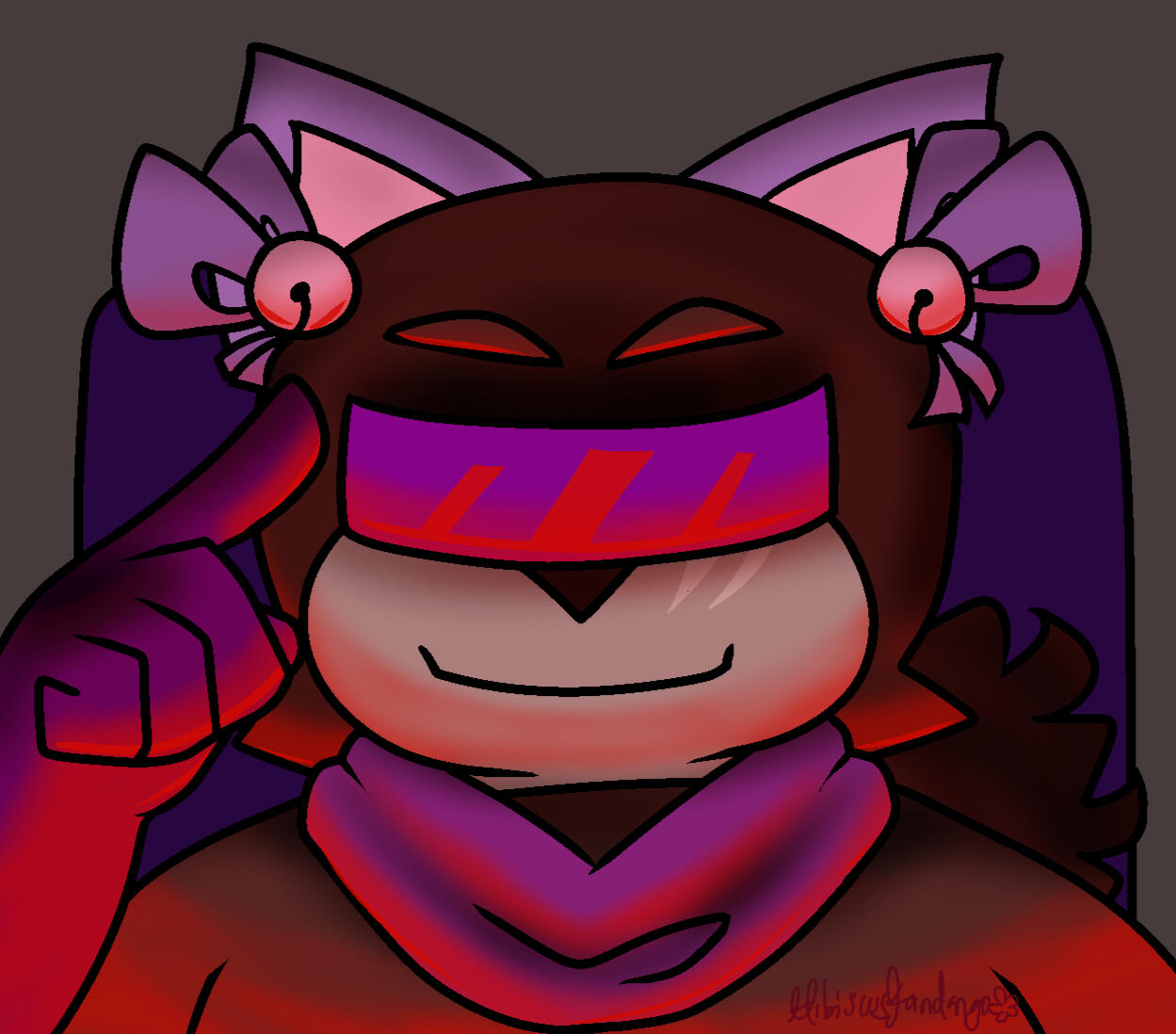 a PICTURE OF GaLaX POINTING TO HIS HEaD WITH a BIG SMILE ON THEIR FaCE. ITS a REDRaW OF THE "I CaN IMaGINE aNYTHING" MEME.
